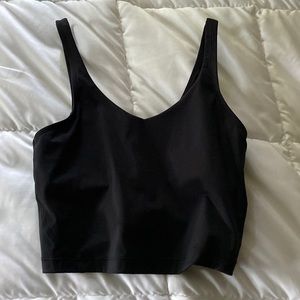 Black Sports bra